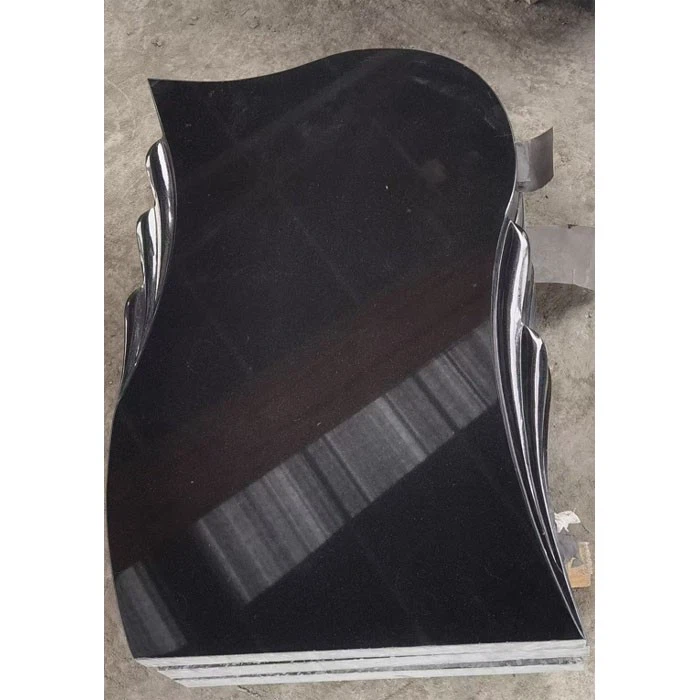 polished granite headstones